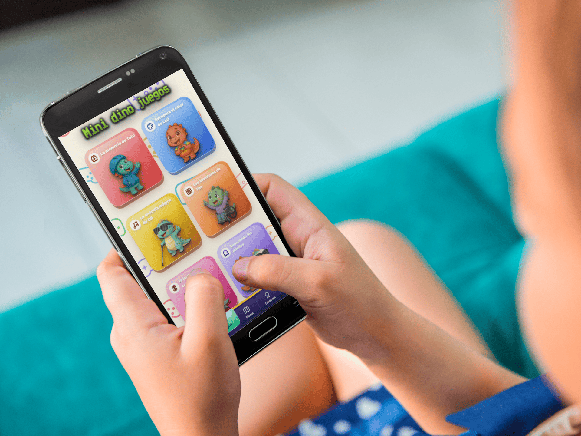 Mini-juegos de Dino Emociones
